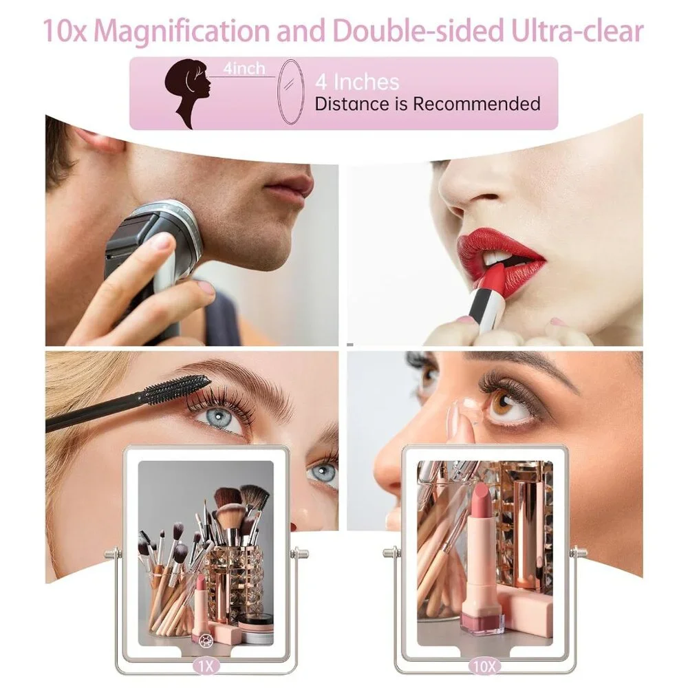 Wall Mount Makeup Mirror